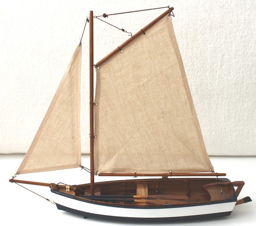Fischerboot modell länge 45cm - fischerboot,