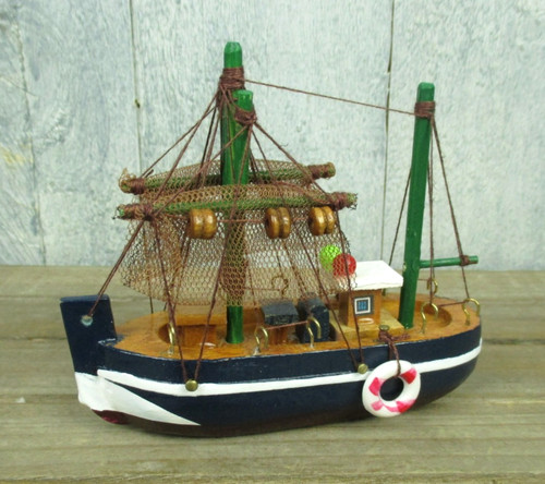 Kleiner deko kutter blau - kleiner,