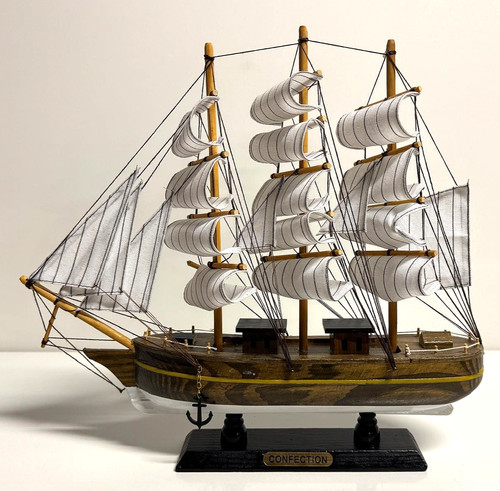 Segelschiff aus holz - segelschiff,