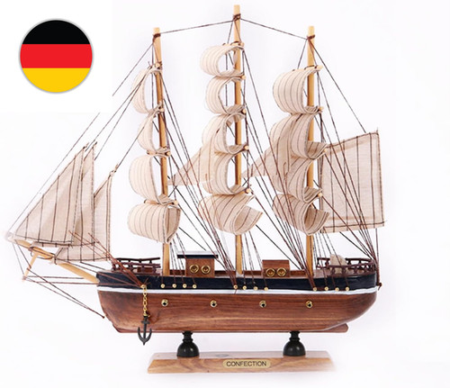 Segelboot deko holz meer - holz,