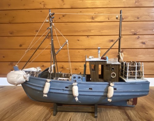 Vintage modell fischkutter - vintage,