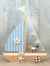 Deko Segelboot Schiff 29cm mit