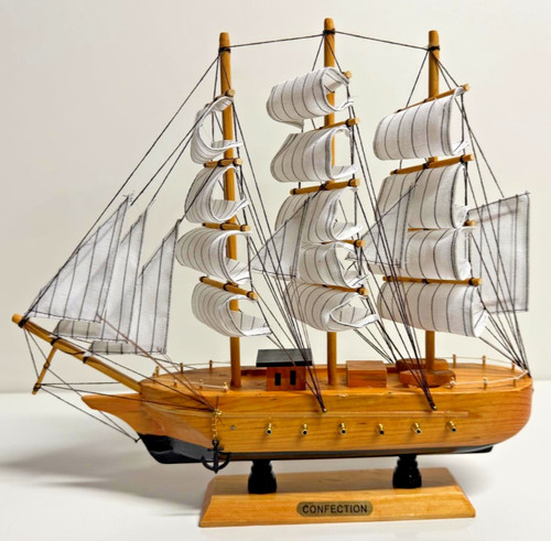 Segelschiff aus holz - segelschiff,