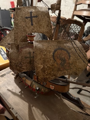 Großes vintage segelschiff - großes,