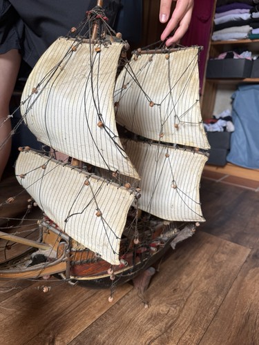 Altes großes segelschiff - altes,