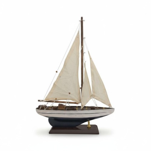 Segelboot-Dekofigur