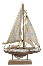 Holz Segelboot Segler Boot