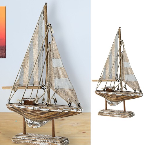 Segelboot auf sockel - segelboot,