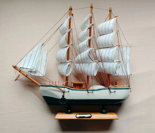 Segelschiff modell holz groß - segelschiff,