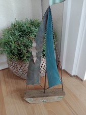 Schiff  Boot Deko Holz Metall