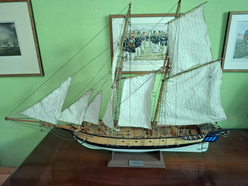 Historisches segelschiff - historisches, la